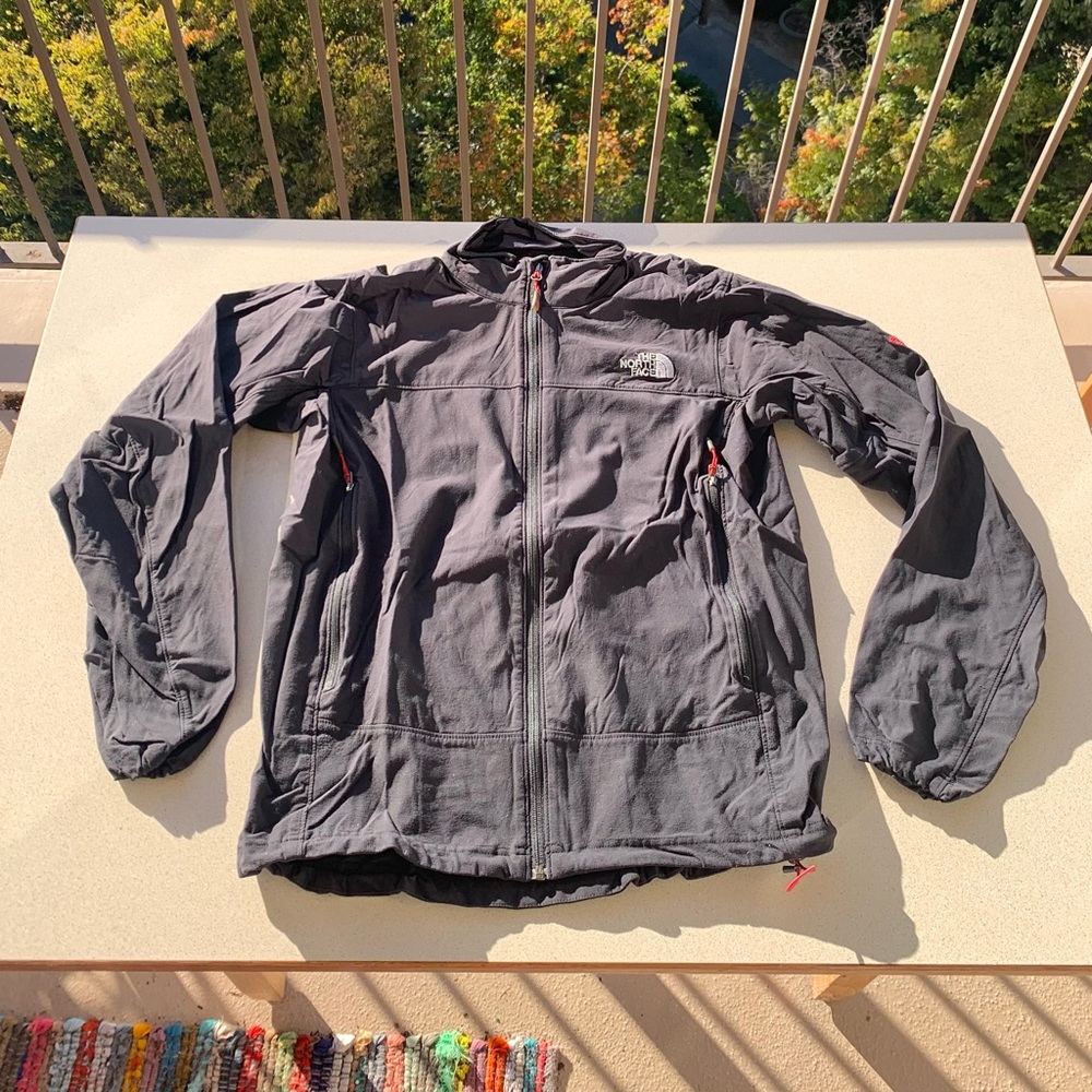 The North Face Black Summit Series Apex Zip Up Shell Jacket Size Men’s Medium M
